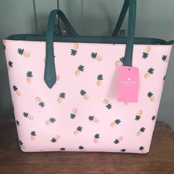 Kate Spade Marlee Pineapple Tote New In Original Packaging - Picture 3 of 16